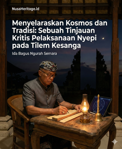 Menyelaraskan Kosmos dan Tradisi: Sebuah Tinjauan Kritis Pelaksanaan Nyepi pada Tilem Kesanga